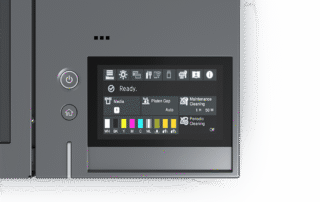 Epson SureColor F1070 DTG & DTF Printer - Control Panel
